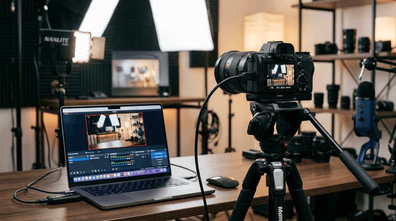 DSLR and Mirrorless Camera as a Webcam, Capture Card Guide