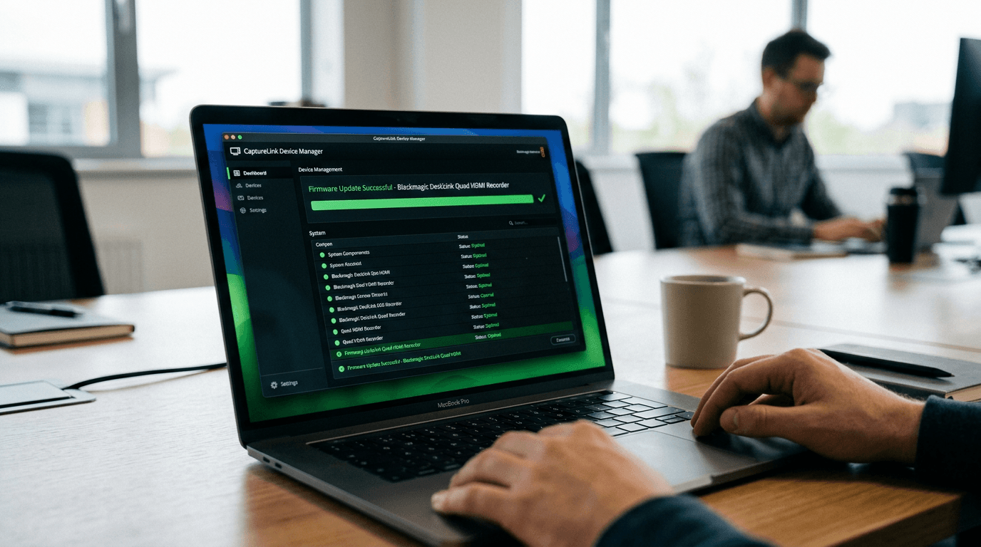 Magewell USB Capture Utility: Firmware Updates and Device Settings