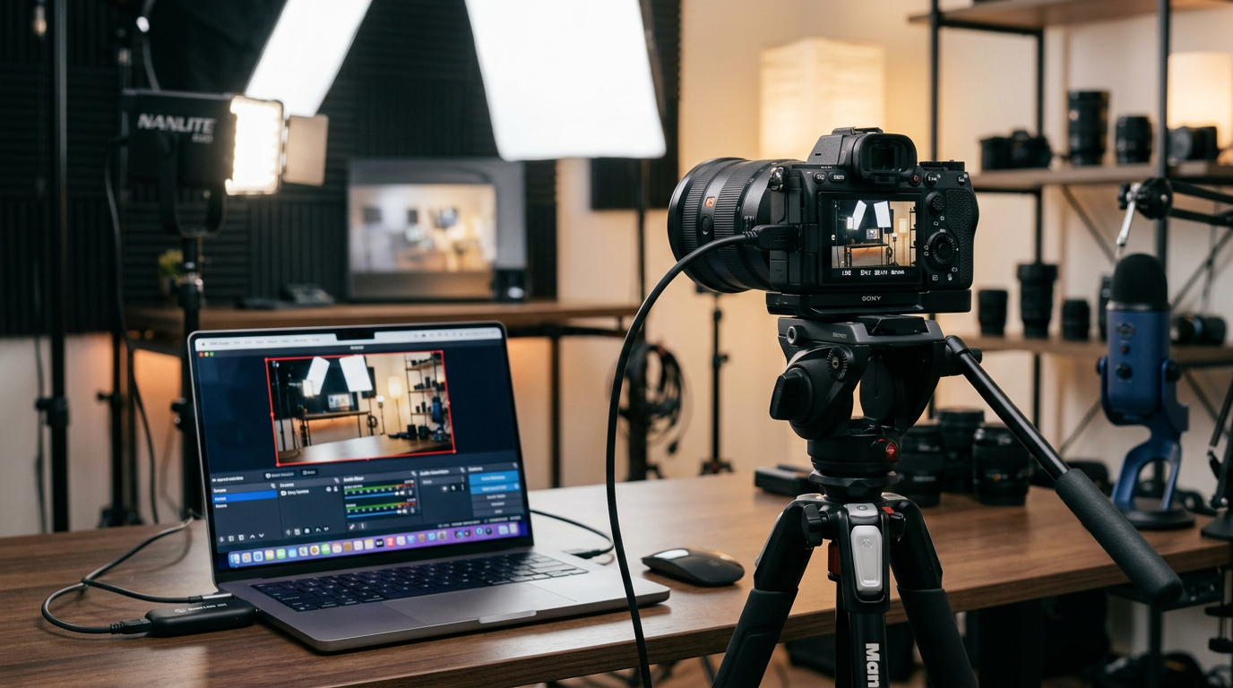 DSLR Mirrorless Camera Capture Card for Streaming | StreamKit